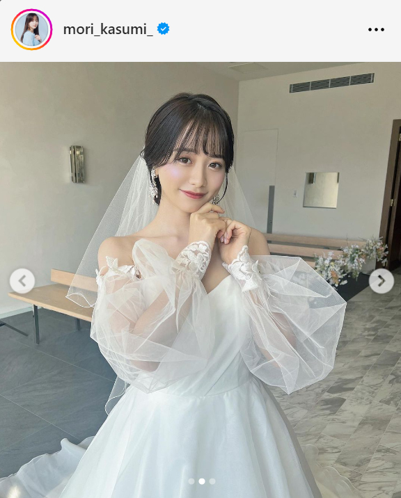 森香澄のインスタグラムから
