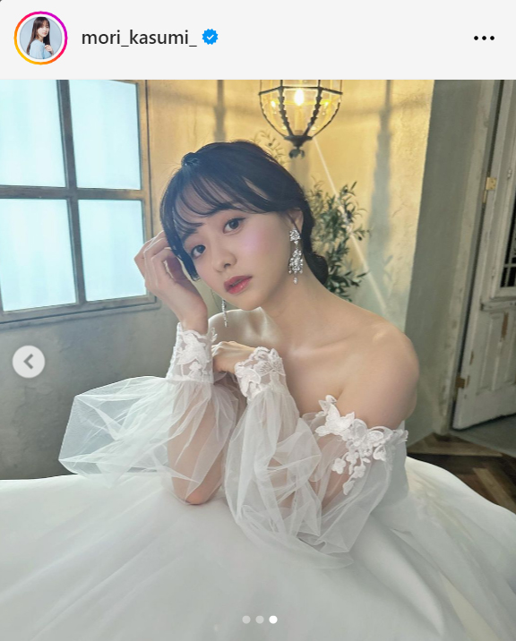 森香澄のインスタグラムから