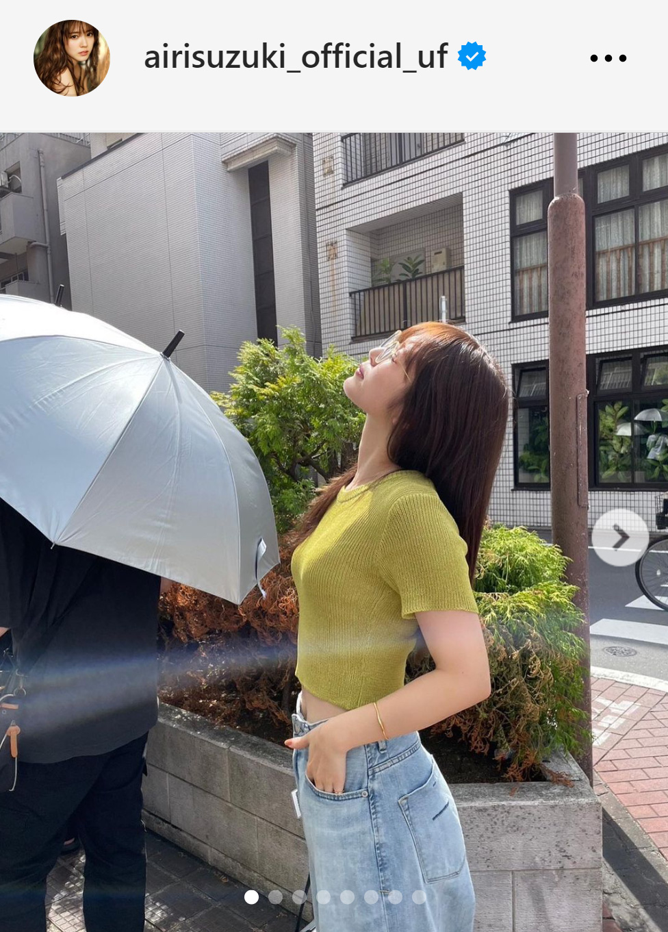 鈴木愛理のインスタグラムから
