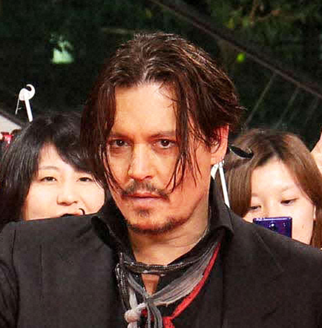 ジョニー・デップ（2015年撮影）
