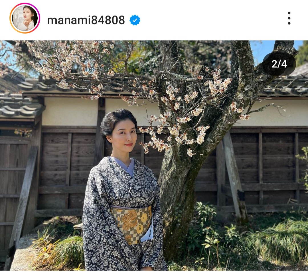 橋本マナミのインスタグラムから