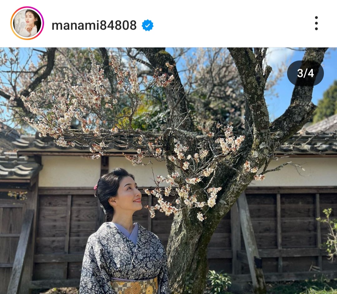 橋本マナミのインスタグラムから
