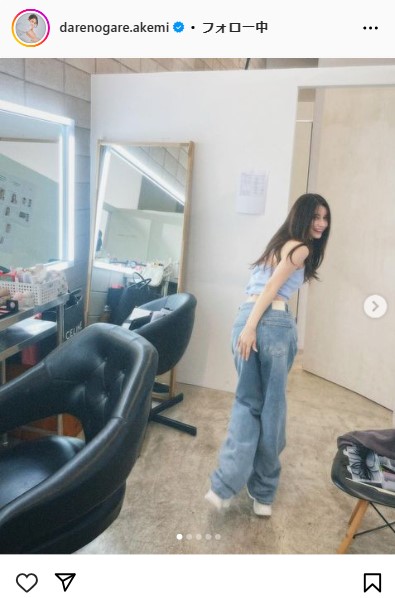 ダレノガレ明美のインスタグラムから