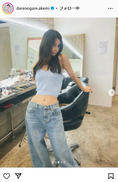 ダレノガレ明美のインスタグラムから