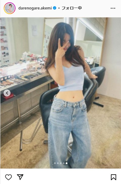 ダレノガレ明美のインスタグラムから