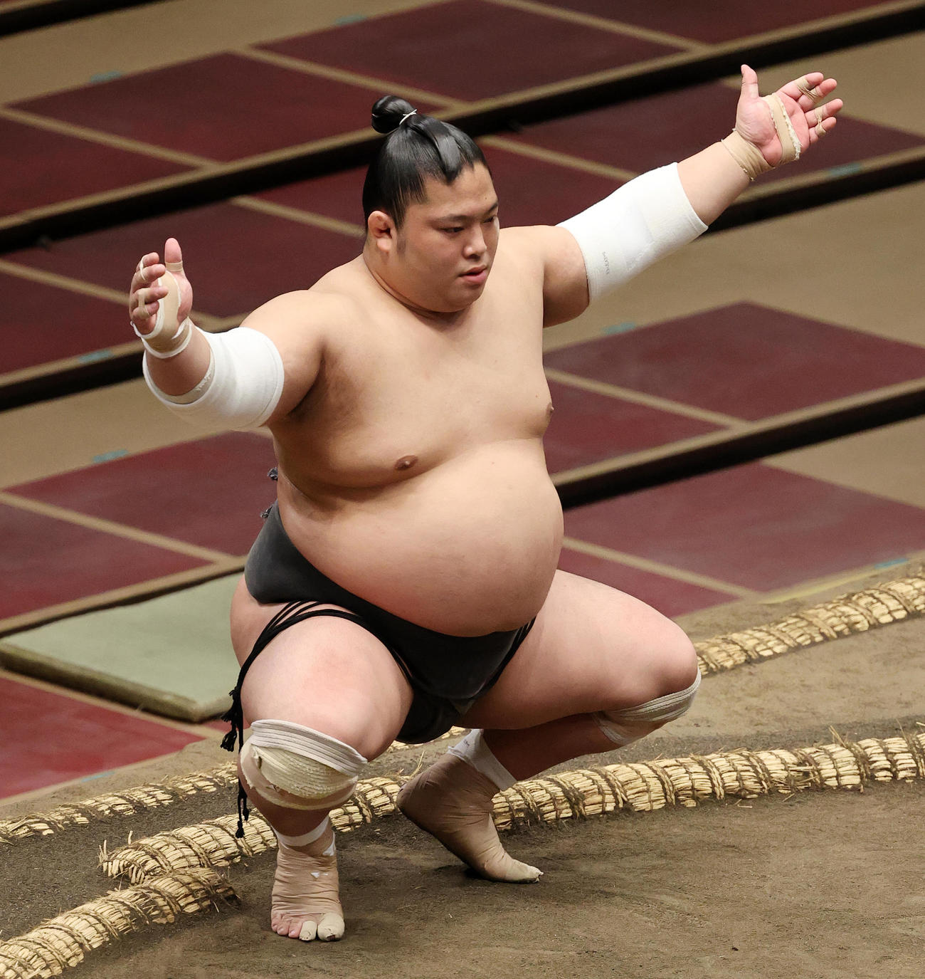 力士時代の富栄（2020年7月20日撮影）