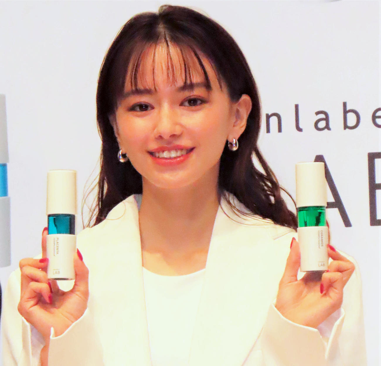 アンレーベルラボ新ウェブCM発表会に出席した山本舞香
