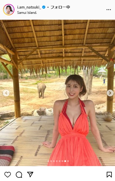 阿部なつきのインスタグラムから