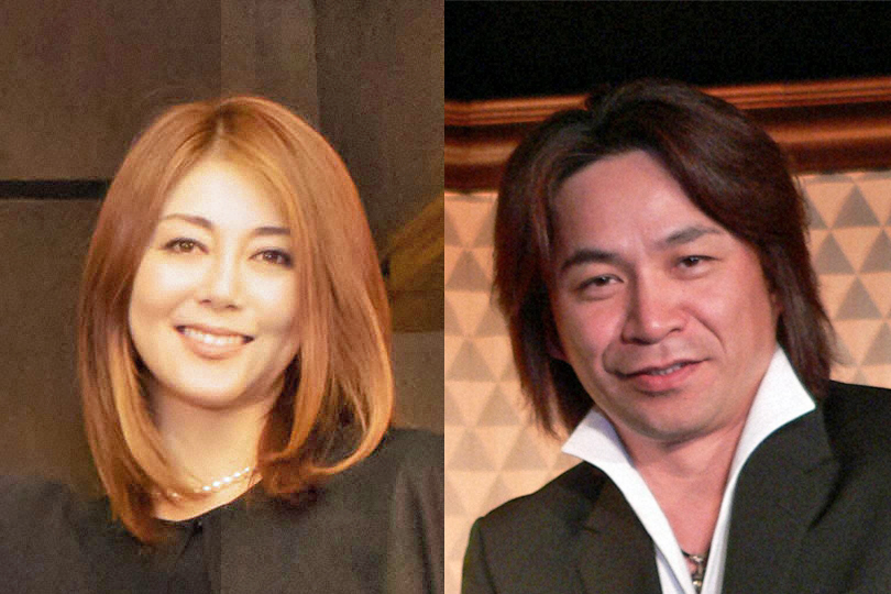 岡元あつこ（左）と「狩人」高道