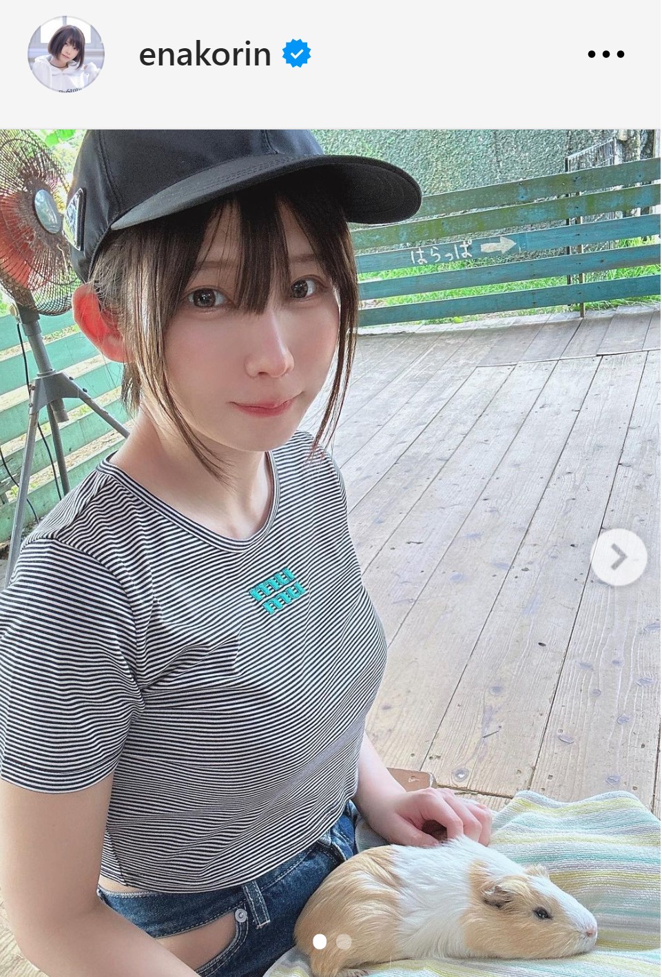 えなこのインスタグラムから