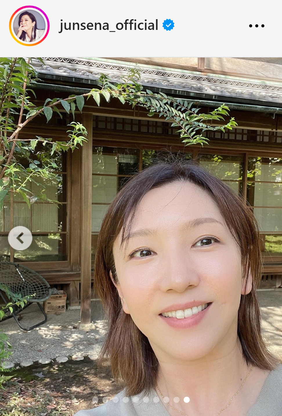 瀬奈じゅんのインスタグラムから