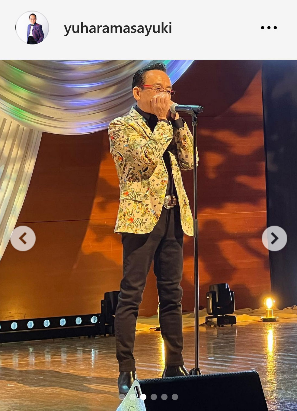 湯原昌幸インスタグラムから