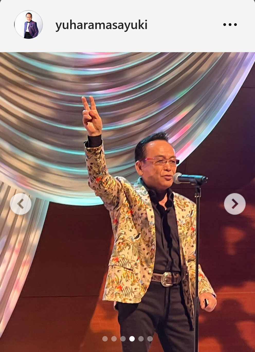 湯原昌幸インスタグラムから