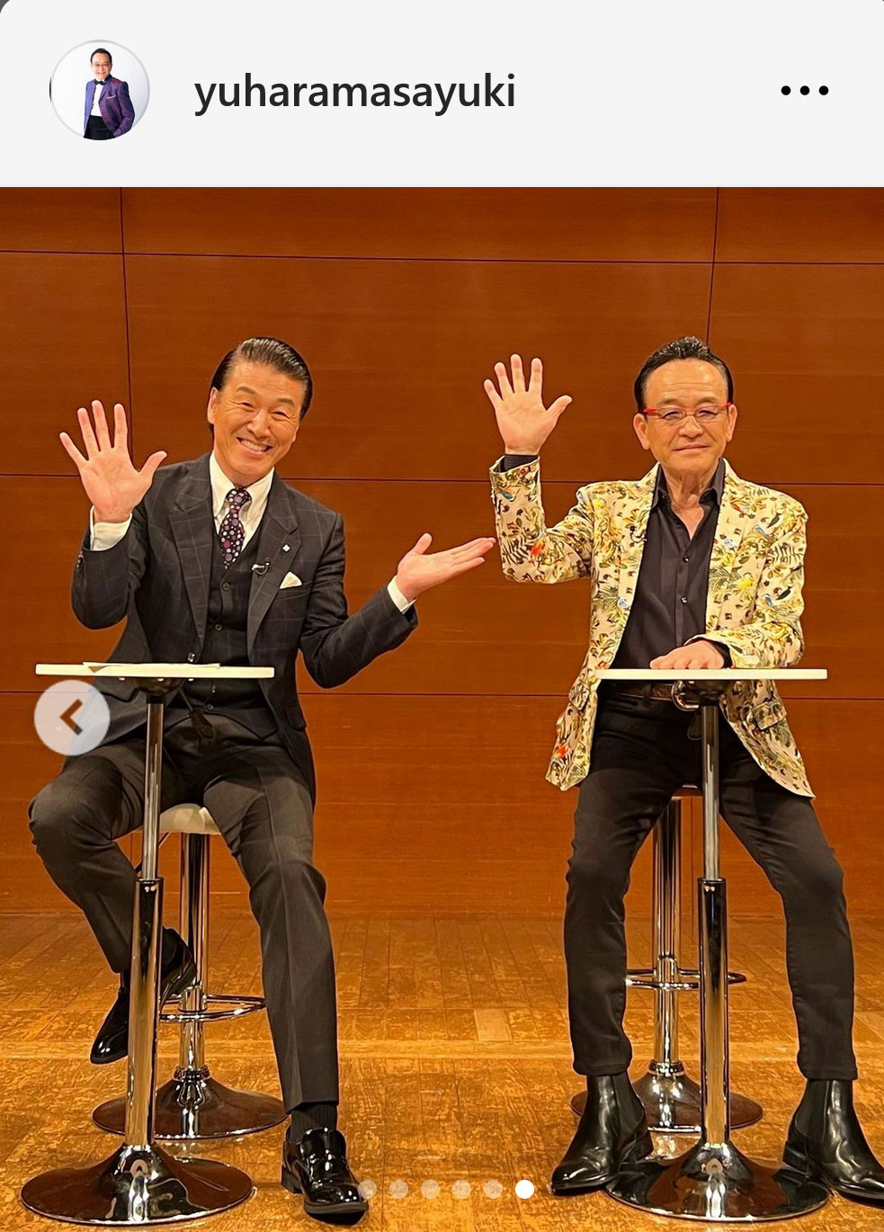 湯原昌幸インスタグラムから