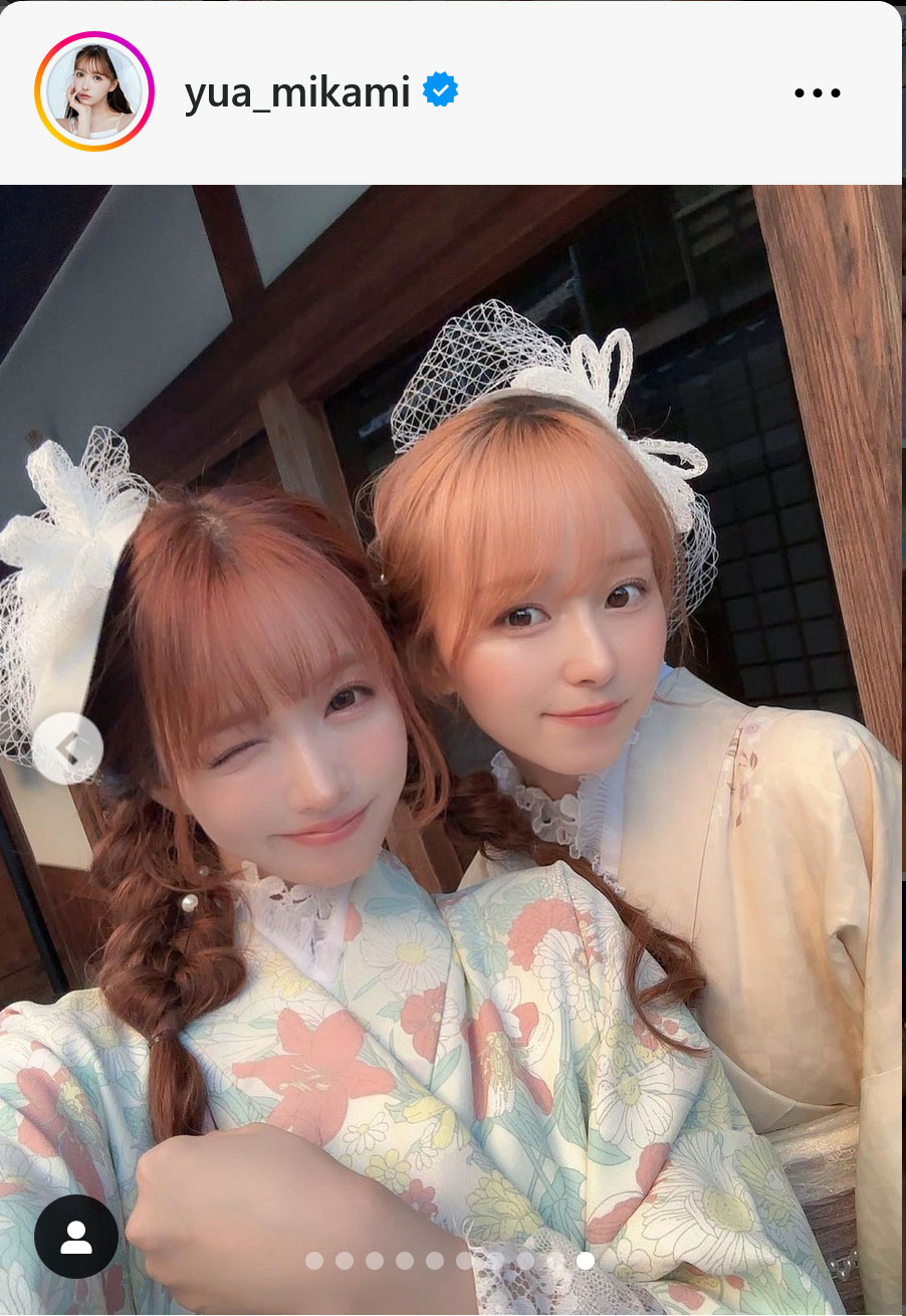 三上悠亜のインスタグラムから