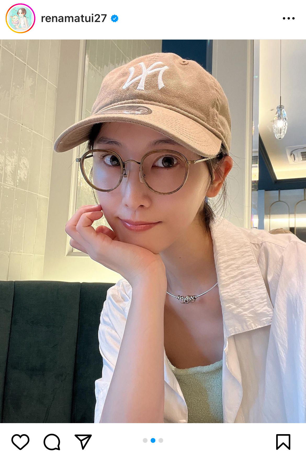 松井玲奈のインスタグラムから