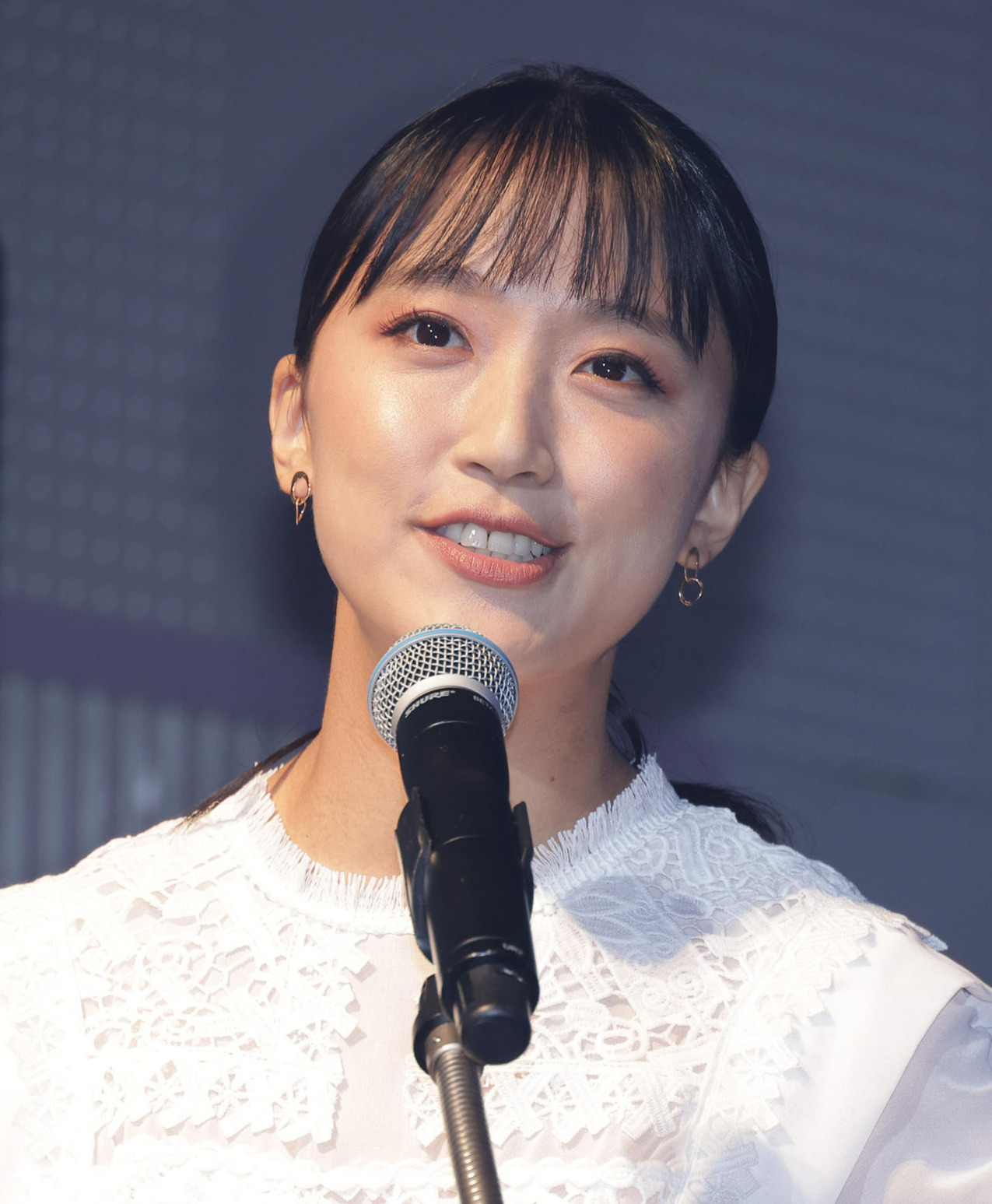 竹内由恵アナウンサー（2021年8月撮影）