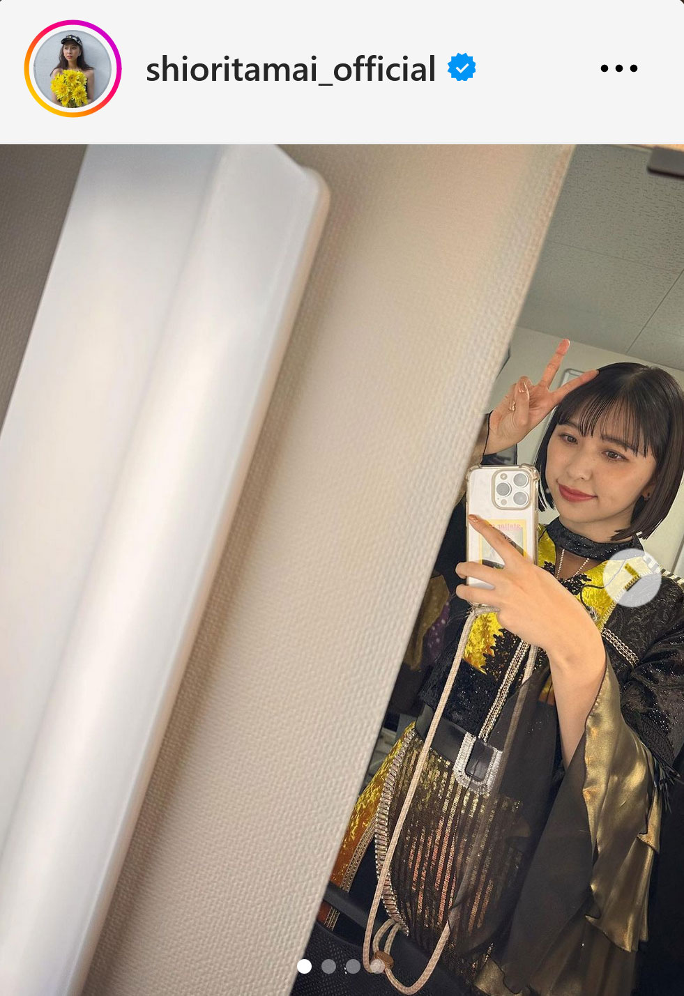 ももいろクローバーZ玉井詩織のインスタグラムから
