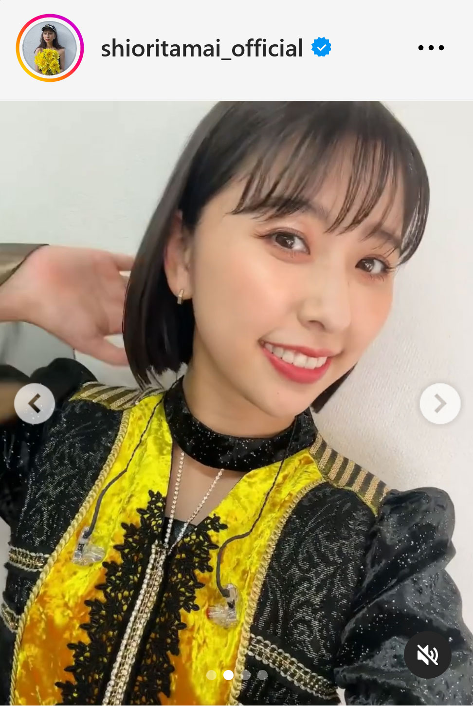 ももいろクローバーZ玉井詩織のインスタグラムから