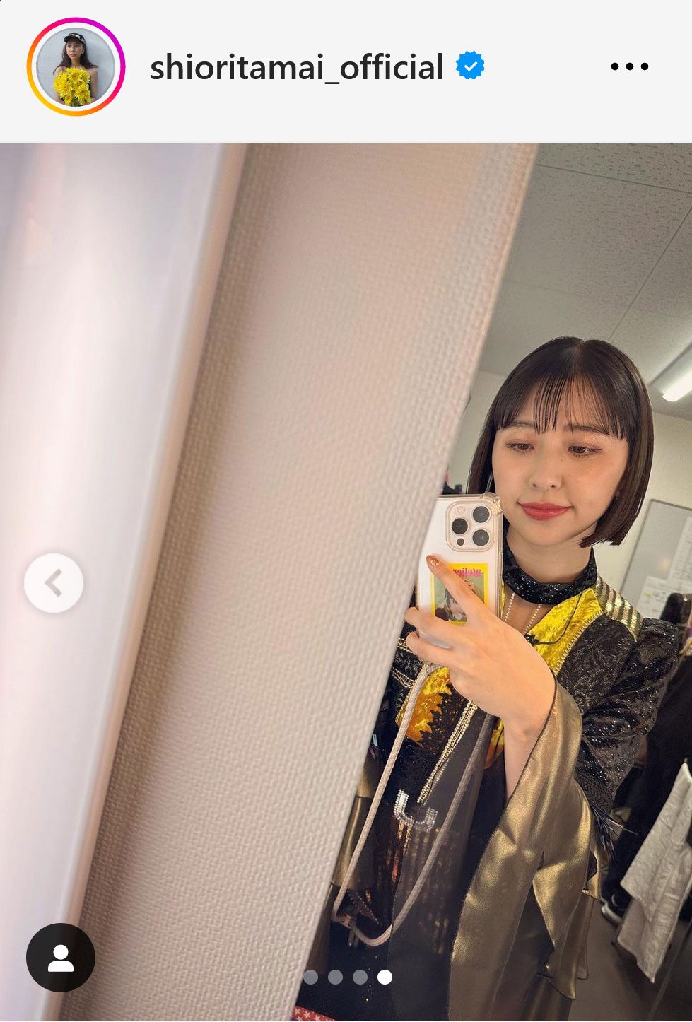 ももいろクローバーZ玉井詩織のインスタグラムから