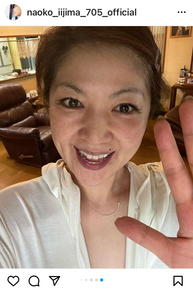 飯島直子のインスタグラムから
