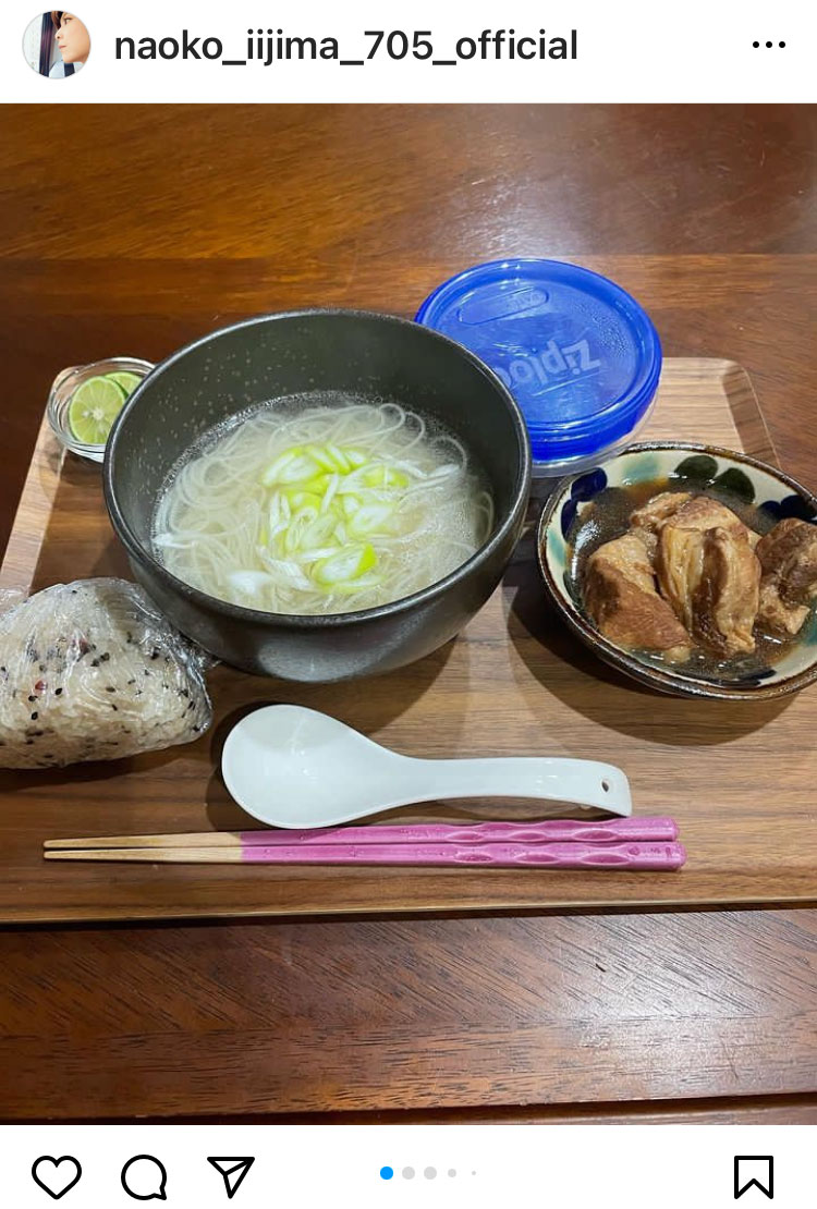 飯島直子のインスタグラムから