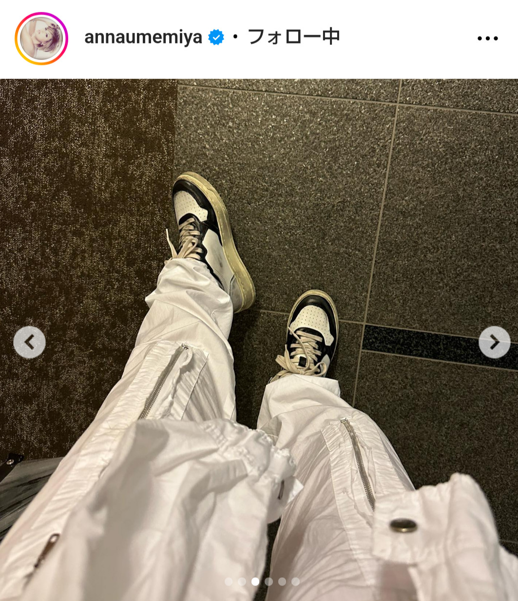 梅宮アンナのインスタグラムから