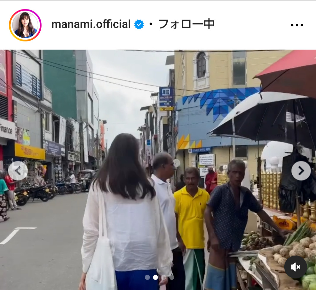 小西真奈美のインスタグラムから