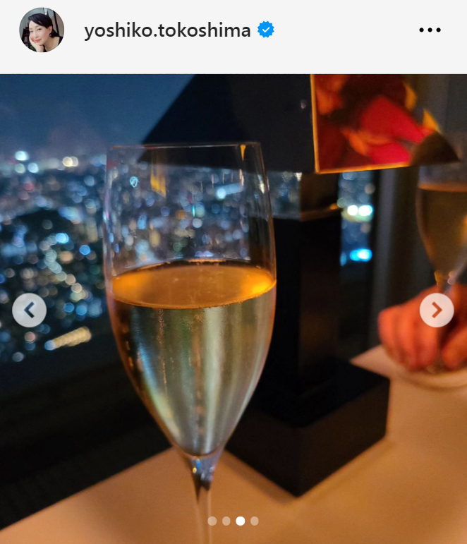 床嶋佳子のインスタグラムから