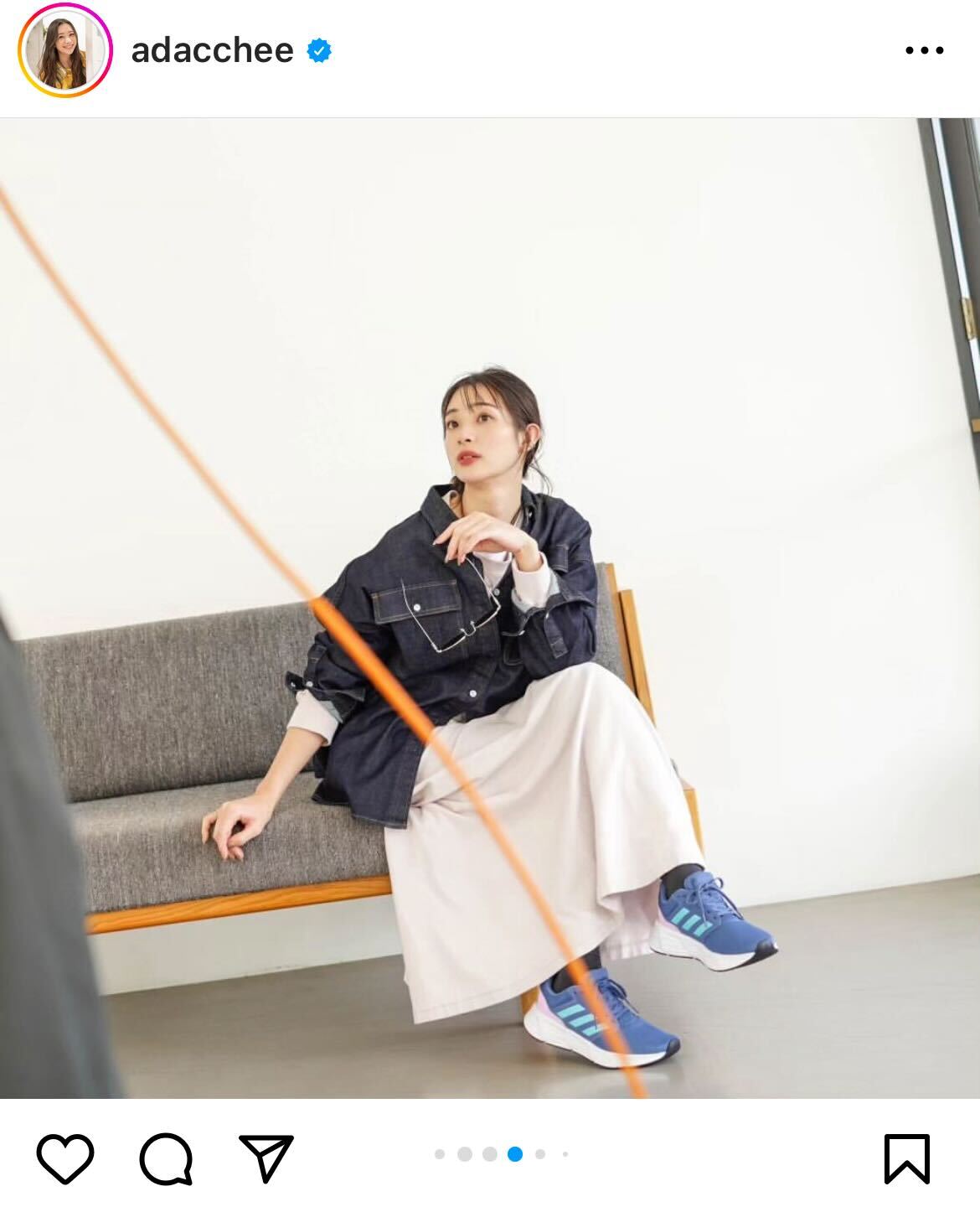 足立梨花インスタグラムから