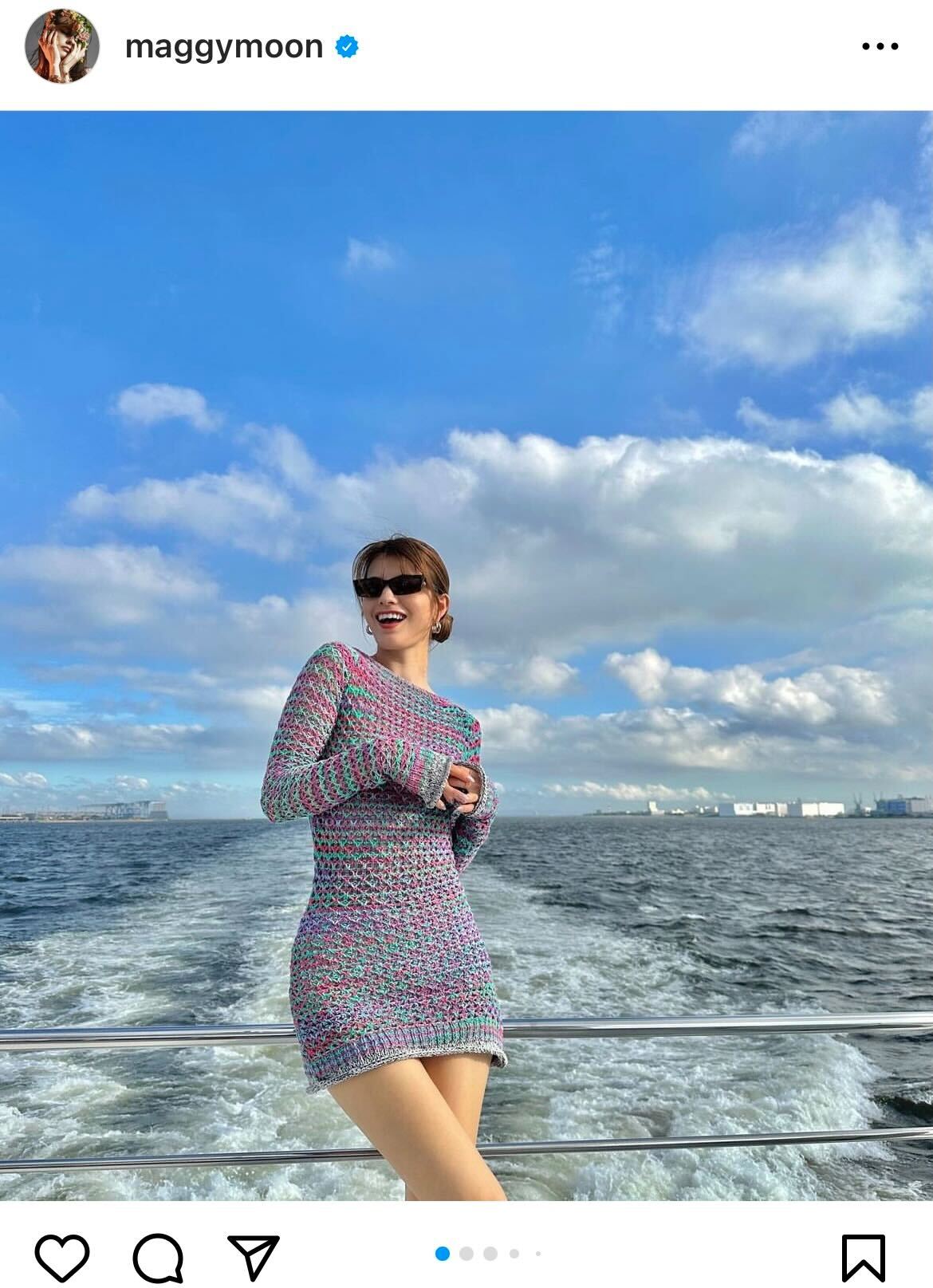マギーのインスタグラムから