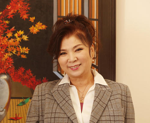 八代亜紀（2018年11月撮影）