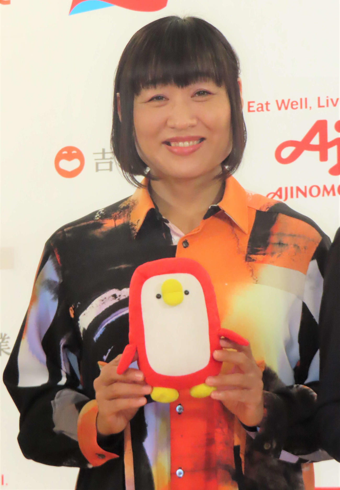 ドラマ「青空との約束～味の素冷凍食品の果てなき挑戦～」放送記念トークイベントに出席した南海キャンディーズ山崎静代