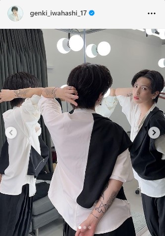 岩橋玄樹のインスタグラムから