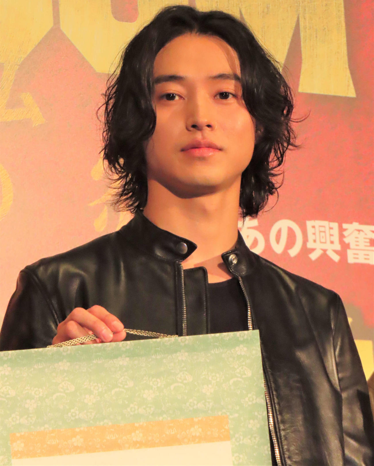 映画「キングダム　運命の炎」大ヒット御礼舞台あいさつに登壇した山崎賢人