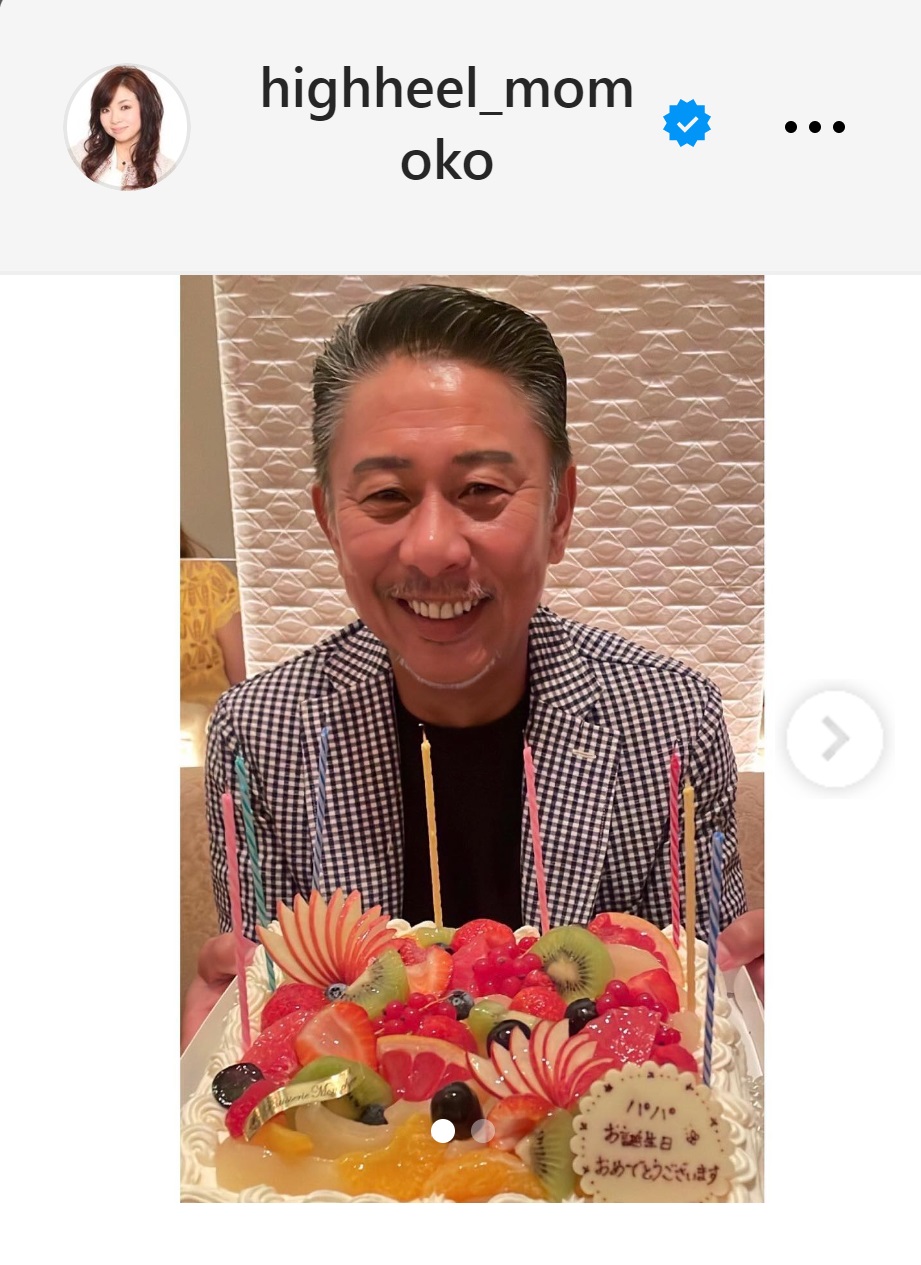ハイヒール・モモコのイケメン夫・小林政仁さん（ハイヒール・モモコのインスタグラムから）