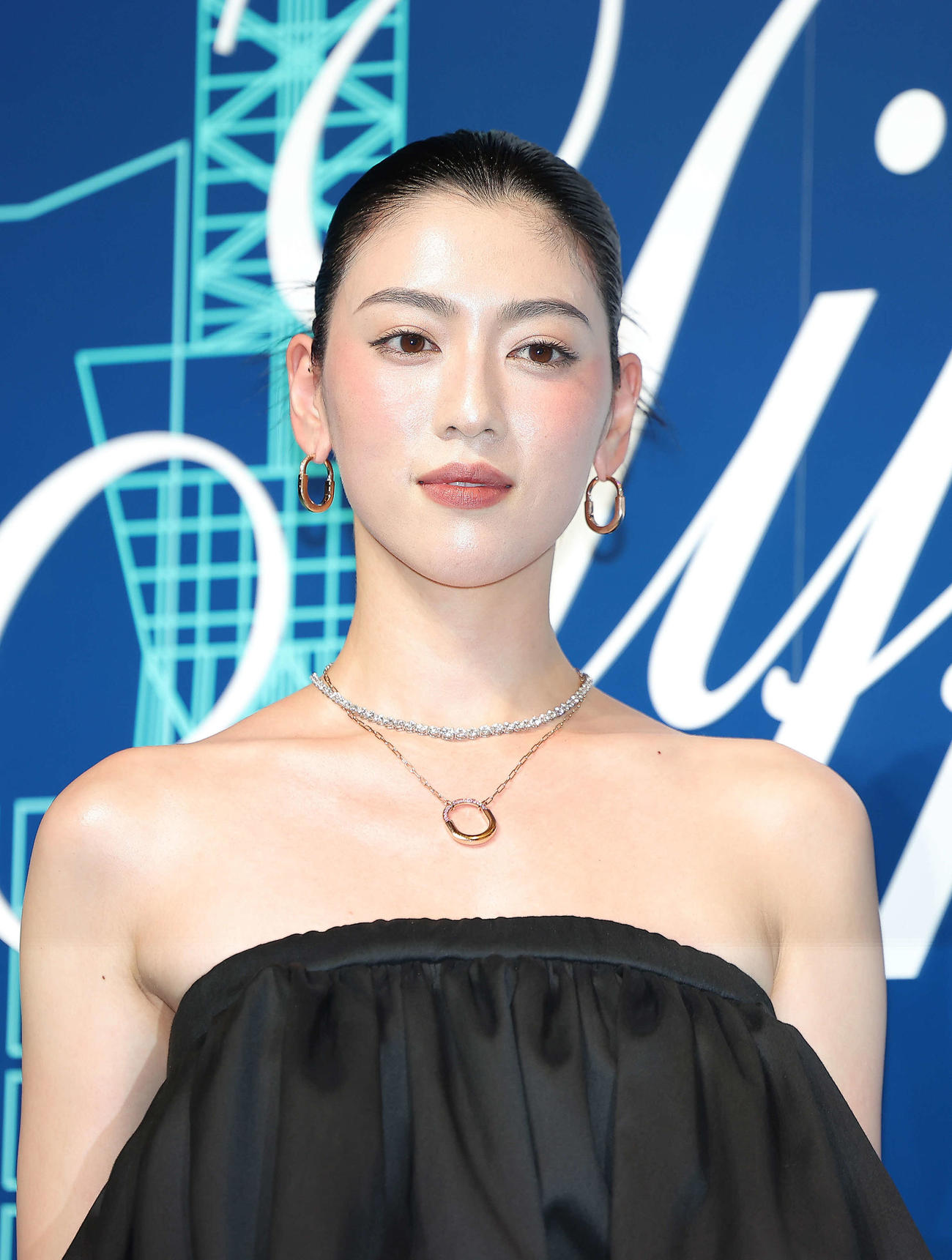 ティファニー表参道オープニングイベントに臨む三吉彩花（撮影・河田真司）