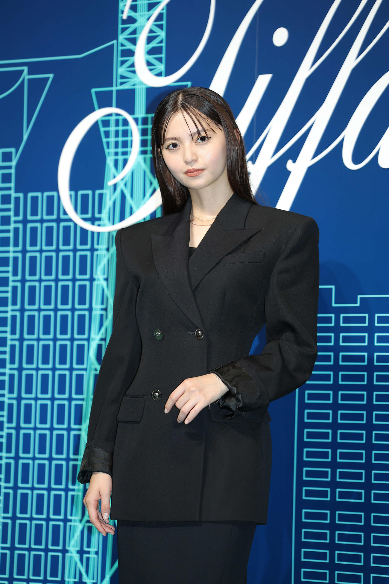 ティファニー表参道オープニングイベントに臨む齋藤飛鳥（撮影・河田真司）