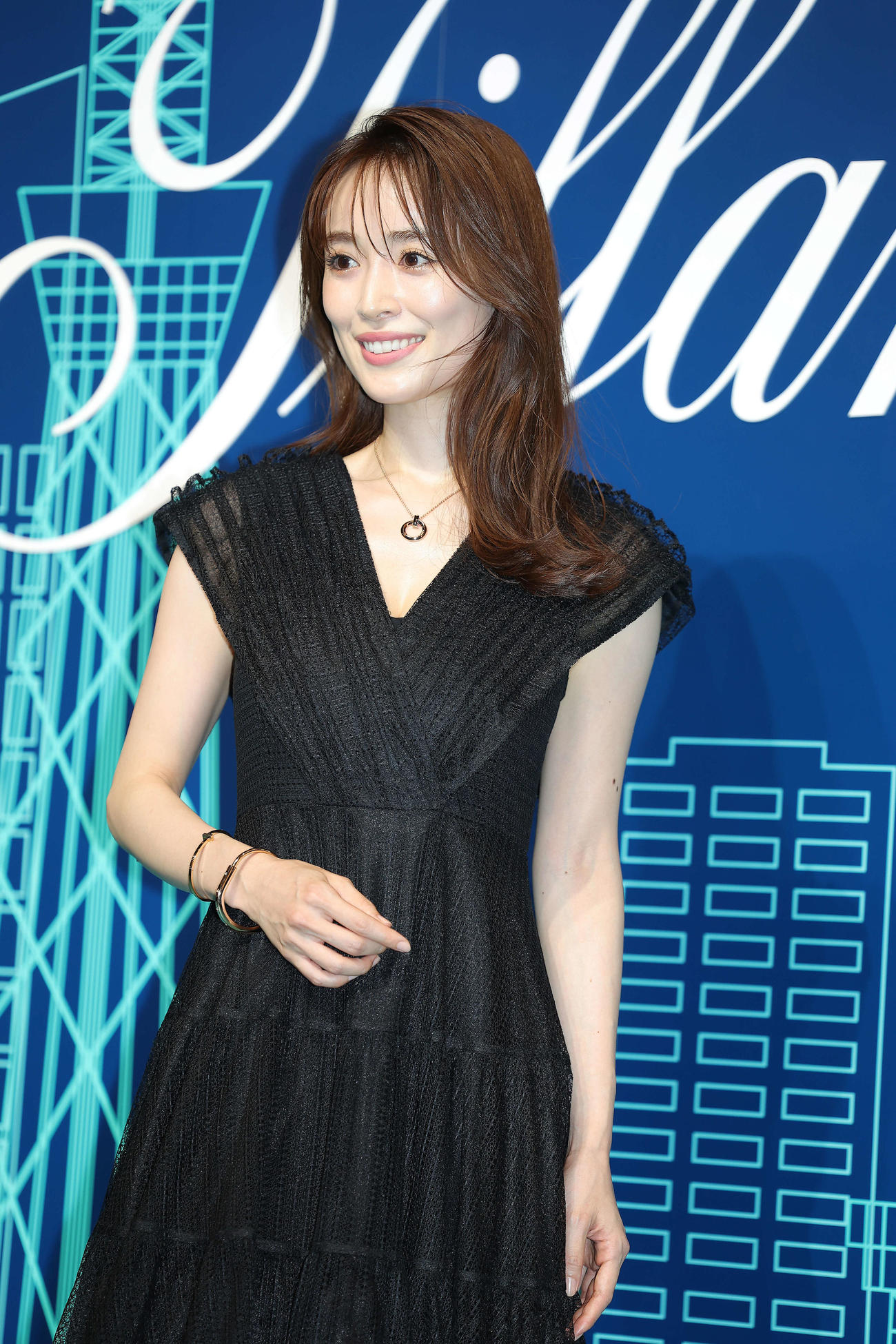 ティファニー表参道オープニングイベントに臨む泉里香（撮影・河田真司）
