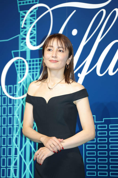 ティファニー表参道オープニングイベントに臨む矢田亜希子（撮影・河田真司）