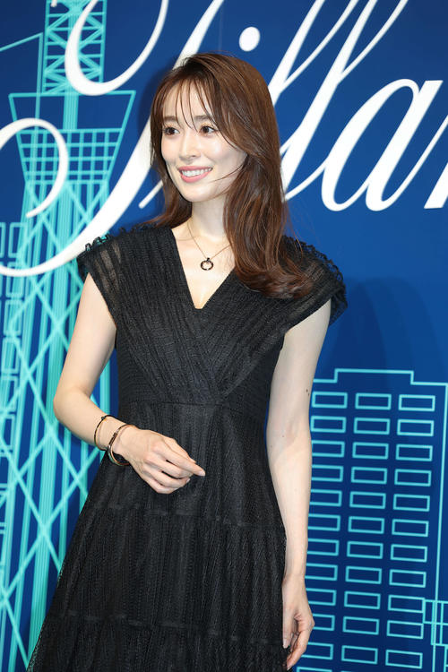 ティファニー表参道オープニングイベントに臨む泉里香（撮影・河田真司）