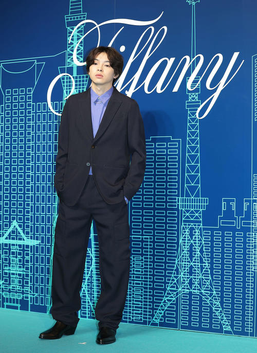ティファニー表参道オープニングイベントに臨むImase（撮影・河田真司）