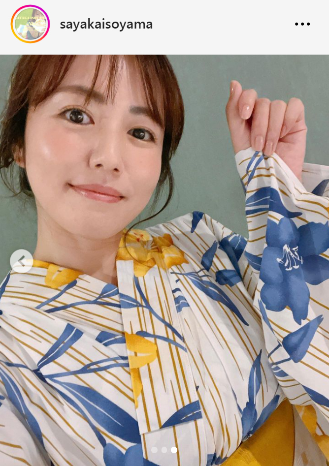 磯山さやかのインスタグラムから