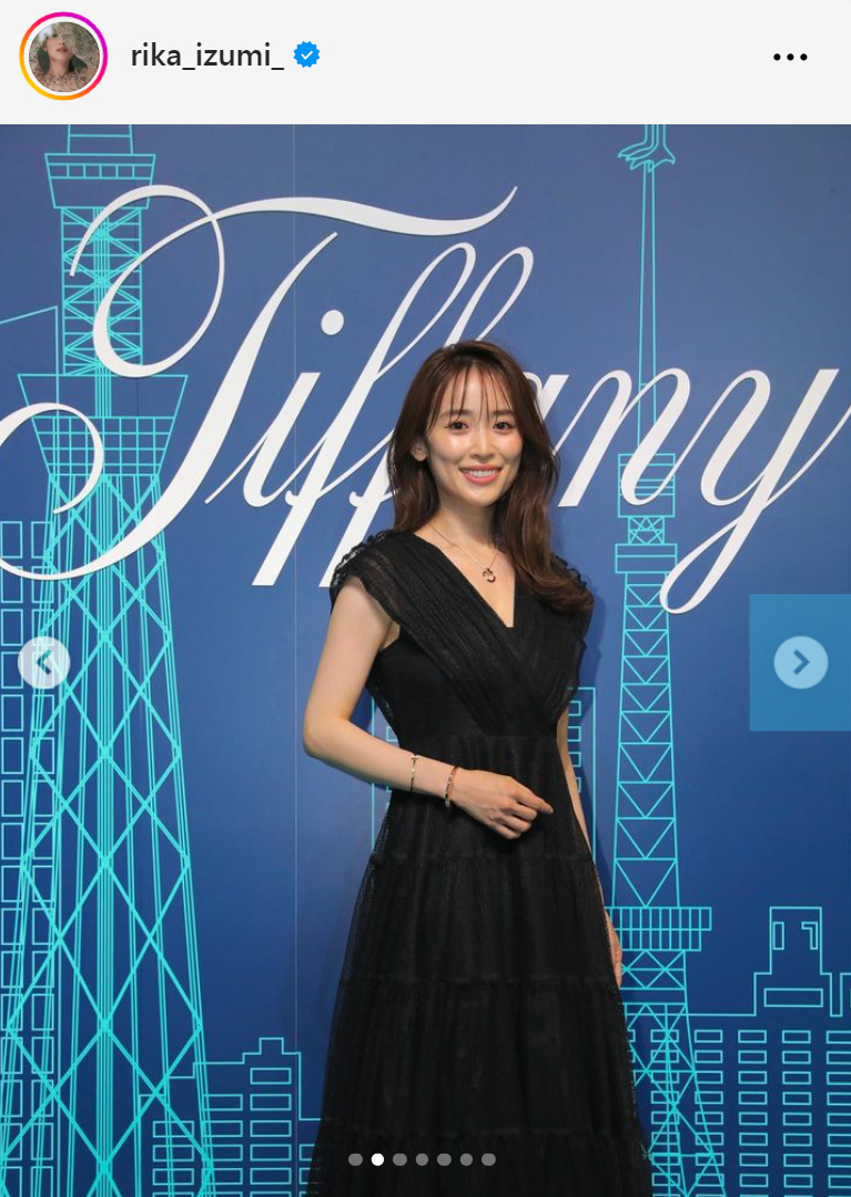 泉里香のインスタグラムから
