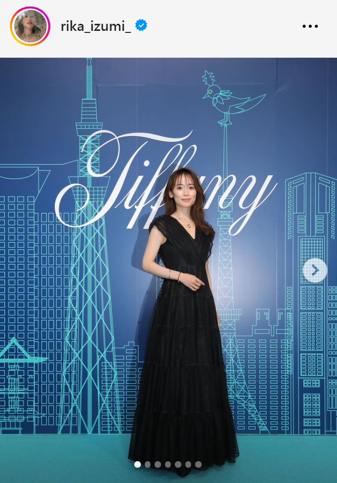 泉里香のインスタグラムから