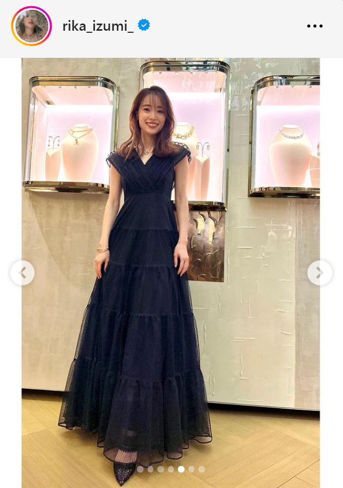 泉里香のインスタグラムから