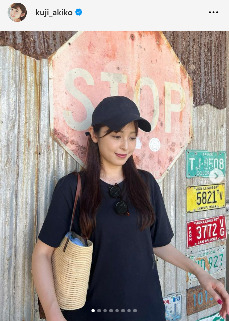 久慈暁子のインスタグラムから