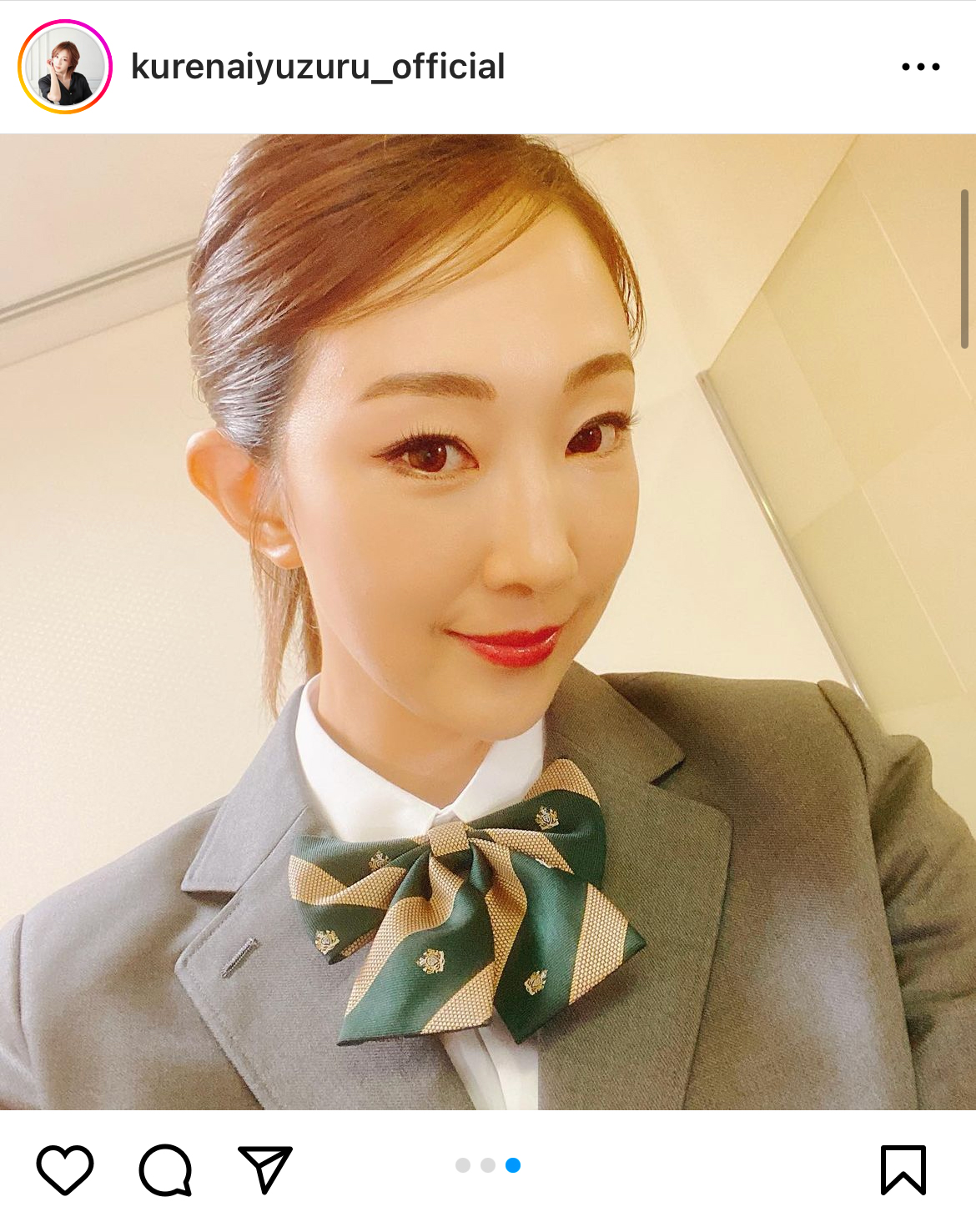 紅ゆずるのインスタグラムから