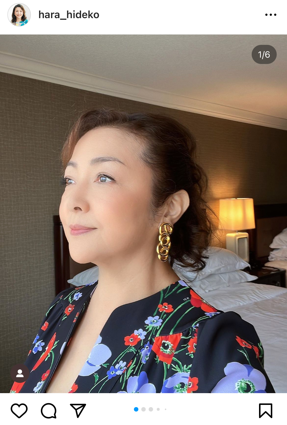 原日出子のインスタグラムから