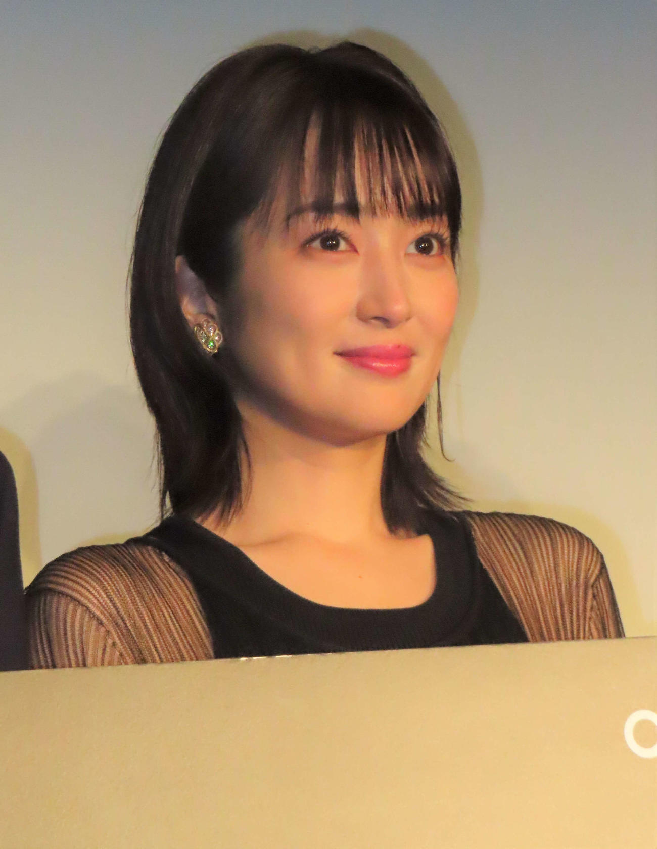 U－NEXT新ドラマ「MALICE」先行試写会に出席した高梨臨